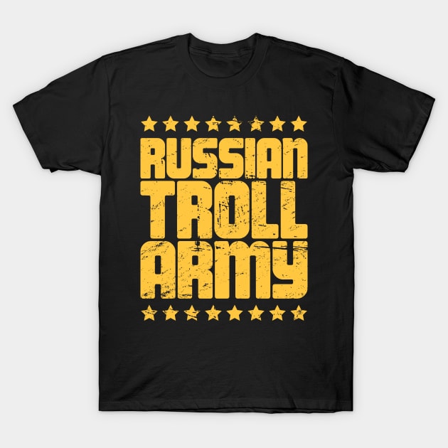 Funny Russian Troll / Internet Bot T-Shirt by MeatMan